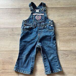 Carter’s Denim Kids Overalls with Heart Patch